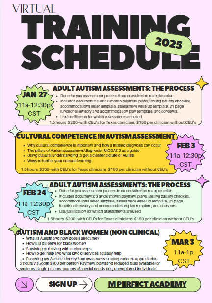 Adapting to Autism site, Workshops, and Courses