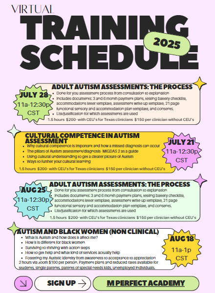 Adapting to Autism site, Workshops, and Courses