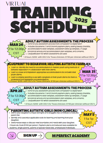 Adapting to Autism site, Workshops, and Courses